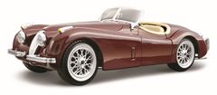 BBurago 1:24 Jaguar XK 120 Roadster (1951) Red