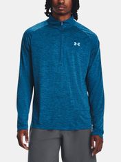 Under Armour Tričko UA Tech 2.0 1/2 Zip-BLU M