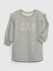 Gap Detské mikinové šaty s logom 18-24M