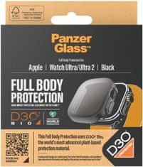 PanzerGlass ochranný kryt s D30 pro Apple Watch Ultra/Ultra 2, čierna