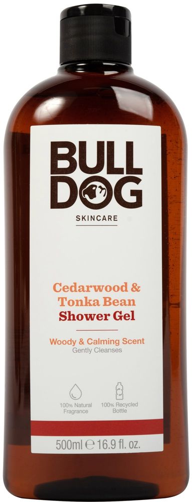 Bulldog Cedarwood & Tonka Bean Shower Gél 500 ml