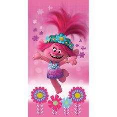 Jerry Fabrics Bavlnená osuška Trollovia - Trolls 02 70x140 cm 100% bavlna