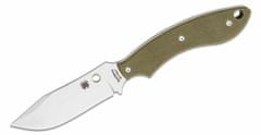 Spyderco FB49GPOD Stok OD Green Bowie všestranný nôž 7,5 cm, zelená, G10, puzdro