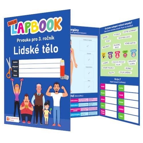 Školský lapbook: Ľudské telo 3. ročník