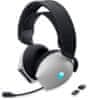 Alienware Dual Mode Wireless Gaming Headset - AW720H (Lunar Light)