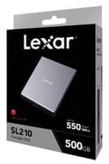 LEXAR externý SSD 1TB SL210 USB 3.1 (čítanie/zápis: 550/450MB/s)