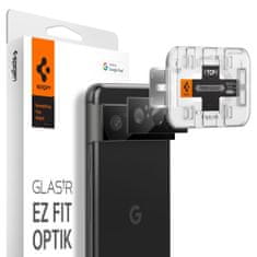 Spigen Ochranné Sklo Zadnej Kamery Optik.Tr ”Ez Fit” Camera Protector 2-Pack Google Pixel 8 Black