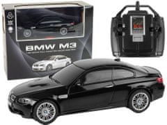 Lean-toys BMW M3 R/C Plastové auto čierne