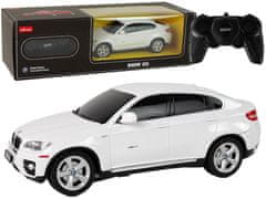 Lean-toys R/C auto Bmw X6 1:24 Rastar White