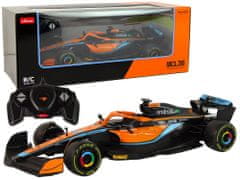 Lean-toys Auto R/C McLaren F1 Racer 1:18 oranžová