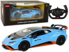 Lean-toys Auto R/C Lamborghini Huracan 1:14 Rastar Blue