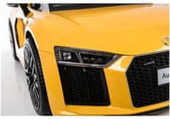 Lean-toys Audi R8 Spyder Batéria Auto žltá