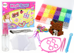 Lean-toys Súprava vodných korálok DIY Magic Beads 24 farieb Šperky 3500El.