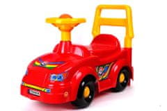 Lean-toys Auto Rider 2483 Červený zvuk klaksónu