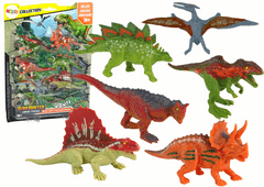 Lean-toys Sada figúrok Dinosaury 6 ks Farebné