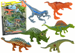 Lean-toys Sada figúrok Dinosaury 6 ks Farebné