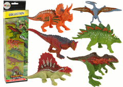 Lean-toys Sada figúrok Dinosaury 6 ks Farebné