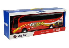 Lean-toys Mestský autobus Model Red 54cm