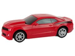 Lean-toys Chevrolet Copo Camaro Friction Drive 1:24 Červená