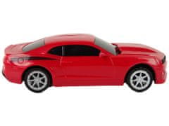 Lean-toys Chevrolet Copo Camaro Friction Drive 1:24 Červená