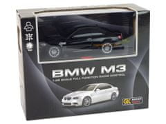 Lean-toys BMW M3 R/C Plastové auto čierne