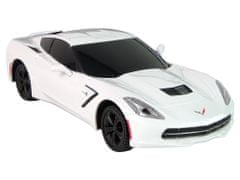 Lean-toys Športové auto Corvette C7 1:24 biele