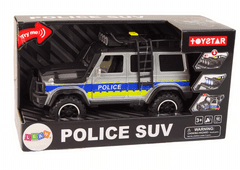 Lean-toys Pohon terénneho policajného auta 1:14