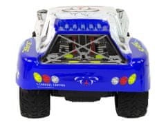 Lean-toys Diaľkové ovládanie RC Truck Monster 1:12 biely