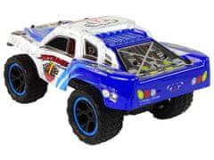 Lean-toys Diaľkové ovládanie RC Truck Monster 1:12 biely