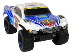 Lean-toys Diaľkové ovládanie RC Truck Monster 1:12 biely