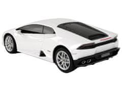 Lean-toys Auto R/C Lamborghini Huracan 1:24 Rastar White