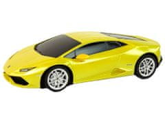 Lean-toys Auto R/C Lamborghini Huracan 1:24 Rastar Yellow