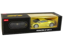 Lean-toys Auto R/C Lamborghini Huracan 1:24 Rastar Yellow