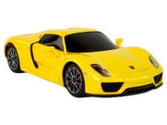 Lean-toys Auto R/C Porsche 918 1:24 Rastar Yellow