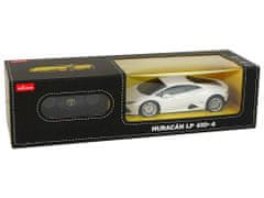 Lean-toys Auto R/C Lamborghini Huracan 1:24 Rastar White