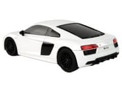 Lean-toys Auto R/C Audi R8 1:24 Rastar White