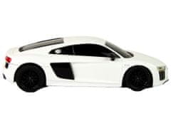 Lean-toys Auto R/C Audi R8 1:24 Rastar White