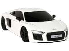 Lean-toys Auto R/C Audi R8 1:24 Rastar White