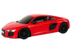 Lean-toys Auto R/C Audi R8 1:24 Rastar Red