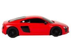 Lean-toys Auto R/C Audi R8 1:24 Rastar Red