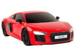 Lean-toys Auto R/C Audi R8 1:24 Rastar Red