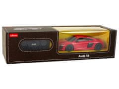 Lean-toys Auto R/C Audi R8 1:24 Rastar Red