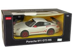 Lean-toys Auto R/C Porsche 911 GT3 RS 1:14 Rastar White