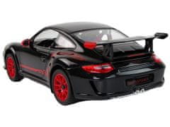 Lean-toys Auto R/C Porsche 911 GT3 RS 1:14 Rastar Black