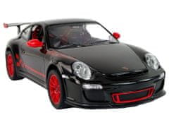 Lean-toys Auto R/C Porsche 911 GT3 RS 1:14 Rastar Black