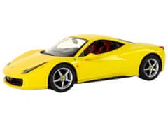 Lean-toys Auto R/C Ferrari Italia Rastar 1:14 žlté