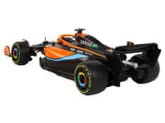 Lean-toys Auto R/C McLaren F1 Racer 1:18 oranžová