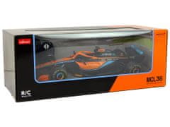 Lean-toys Auto R/C McLaren F1 Racer 1:18 oranžová