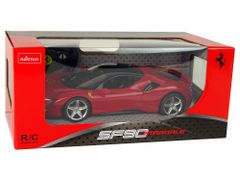 Lean-toys Auto R/C Ferrari SF90 1:14 Rastar Red