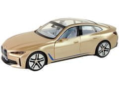 Lean-toys Auto R/C BMW i4 1:14 Rastar Gold